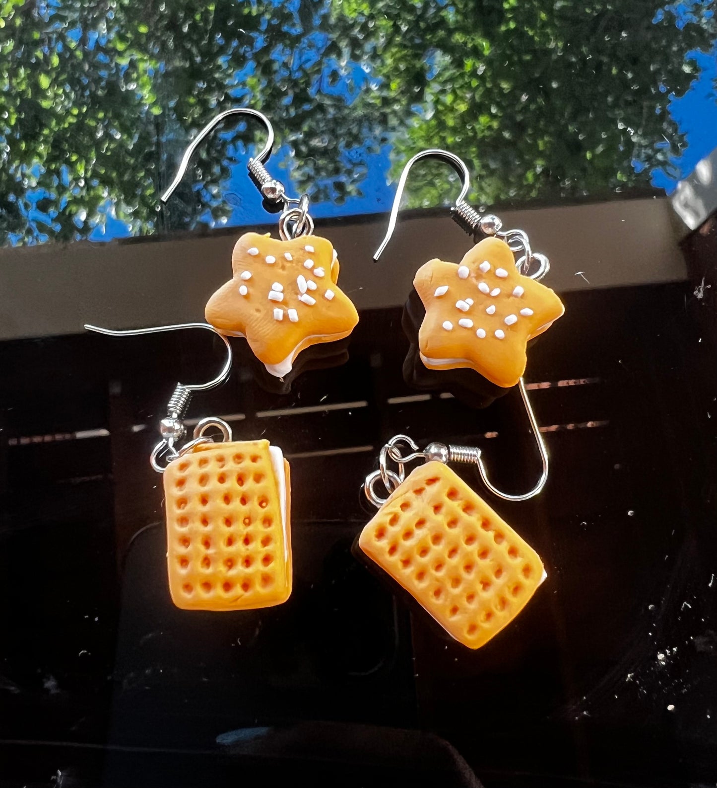 Ice Cream Sandwich Earrings set