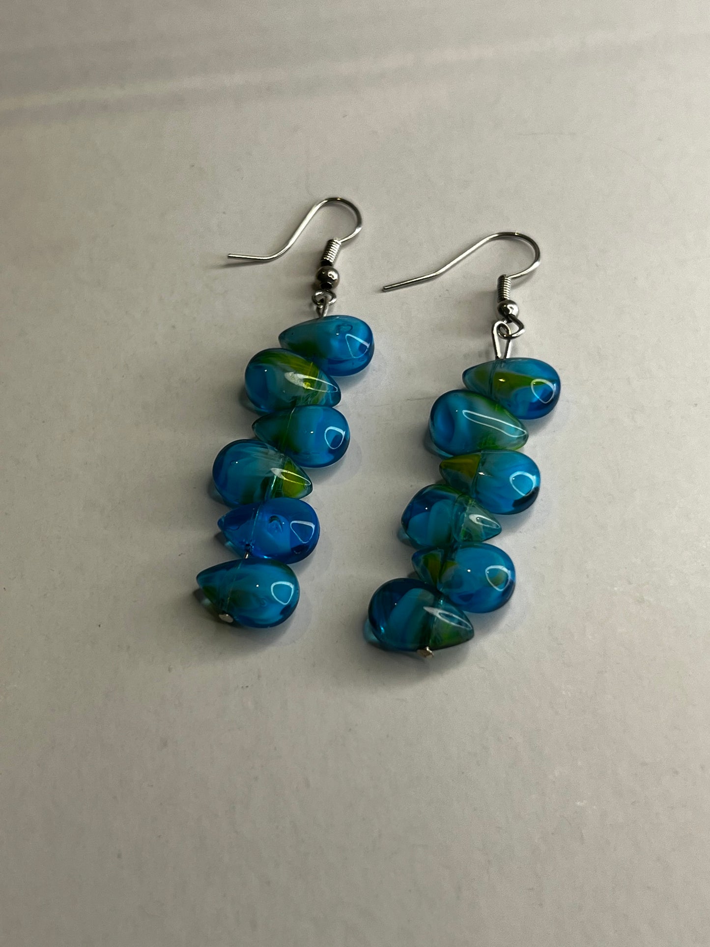 Aqua Earrings