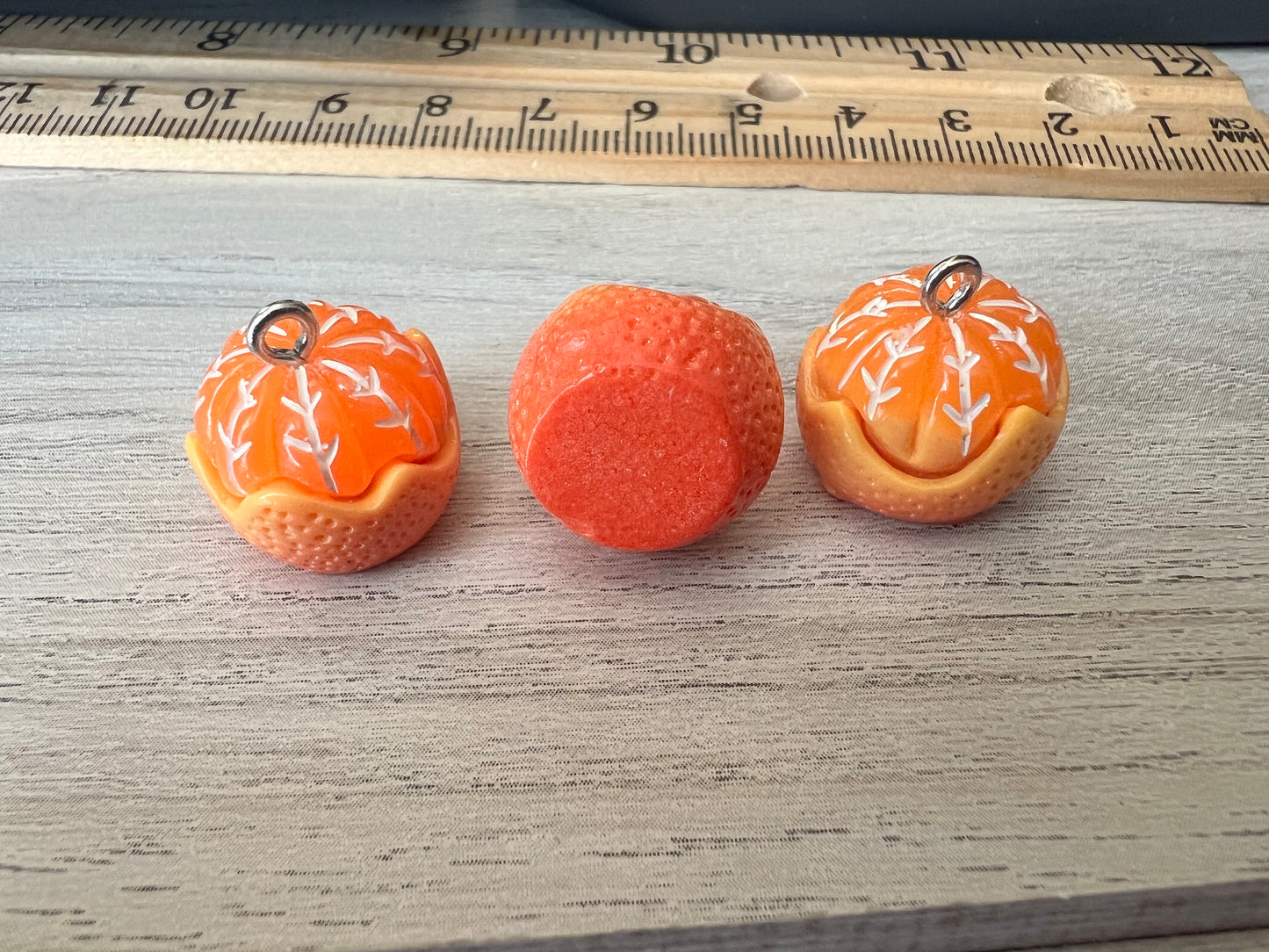 Orange charms