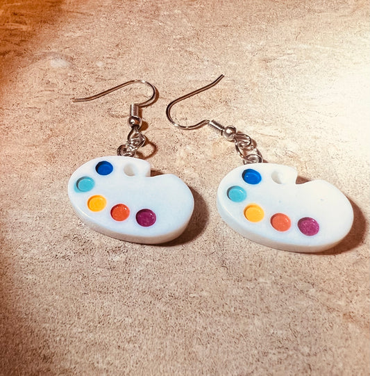 Paint Palette earrings