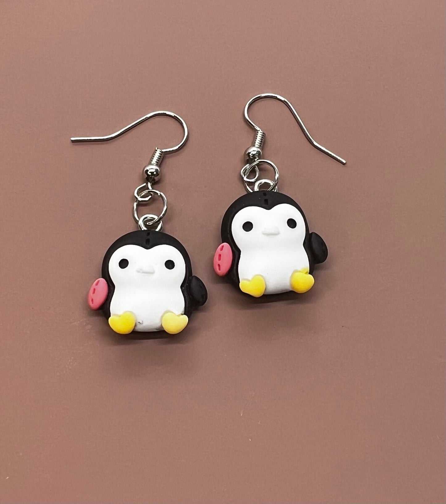 Penguin Earrings