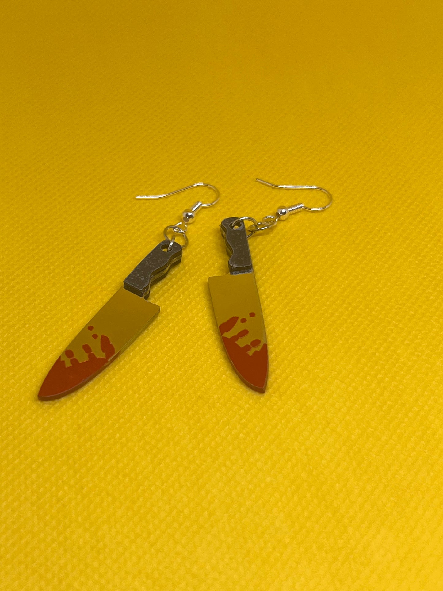 Bloody Knife Earrings