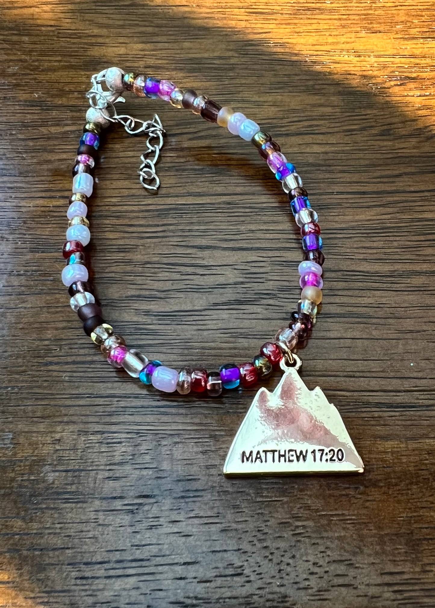 Faith moves Mountains Bracelet set