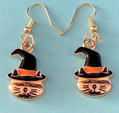 Cat Witch Earrings