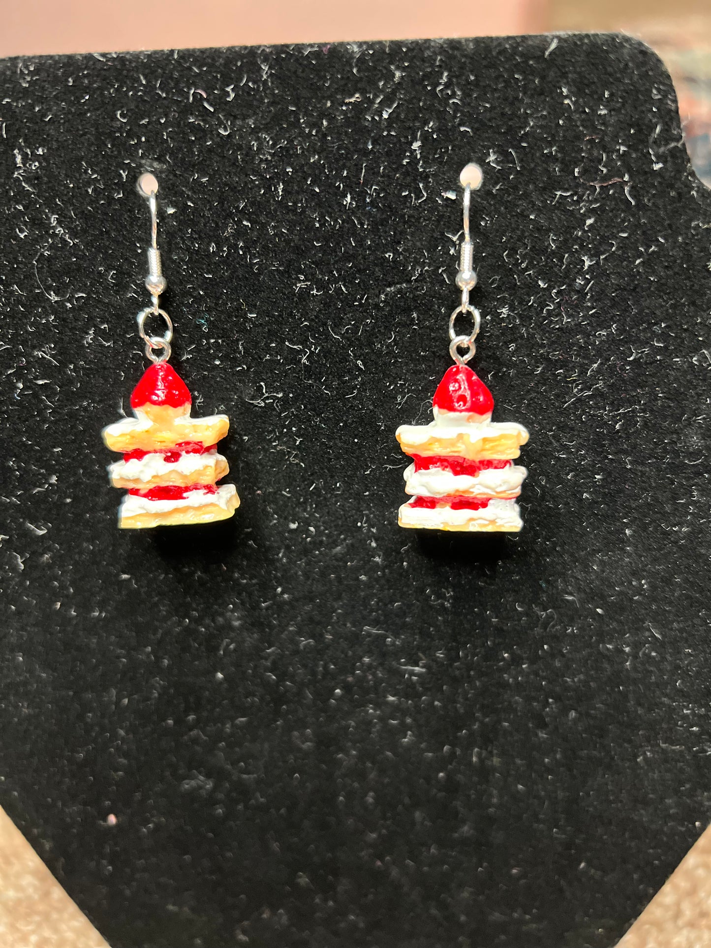 Strawberry Shortcake earrings