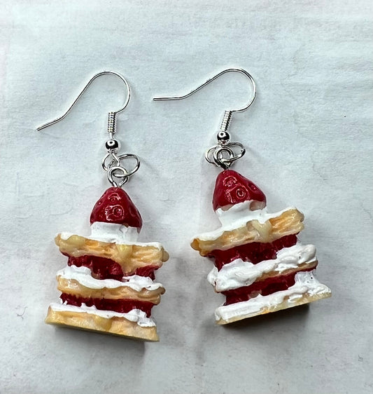 Strawberry Shortcake earrings