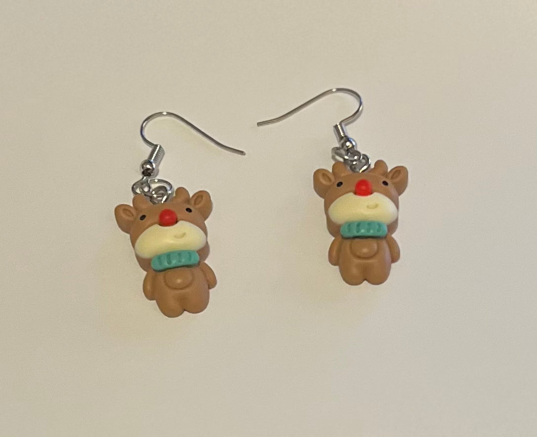 Reindeer Earrings